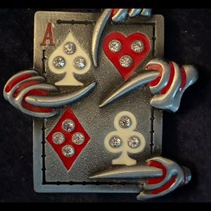 Beautiful Ace with Bling Belt buckle